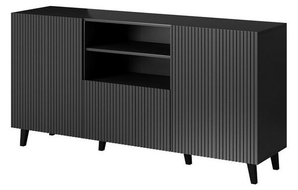 Designová kombinovaná komoda HAER 1 - antracitová