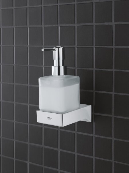 GROHE 40805000 - Dávkovač tekutého mýdla SELECTION CUBE 300 ml lesklý chrom