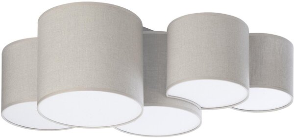 TK Lighting Mona nástěnné svítidlo 5x15 W béžová 6593