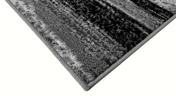 Kusový koberec 80x150 cm LUKEN abstraktní - šedý