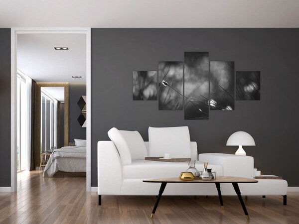 Obraz - Luční tráva (125x70 cm)