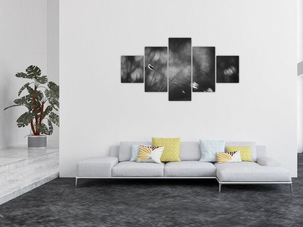 Obraz - Luční tráva (125x70 cm)