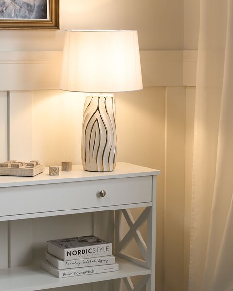 Stolní lampa PATUCA Keramika Bílá