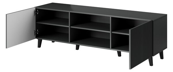 Stylový televizní stolek HAER 1 - antracitový