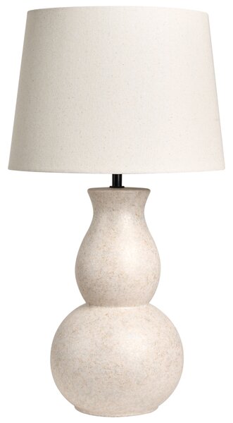 Stolní lampa CHARGES Keramika Světle béžová