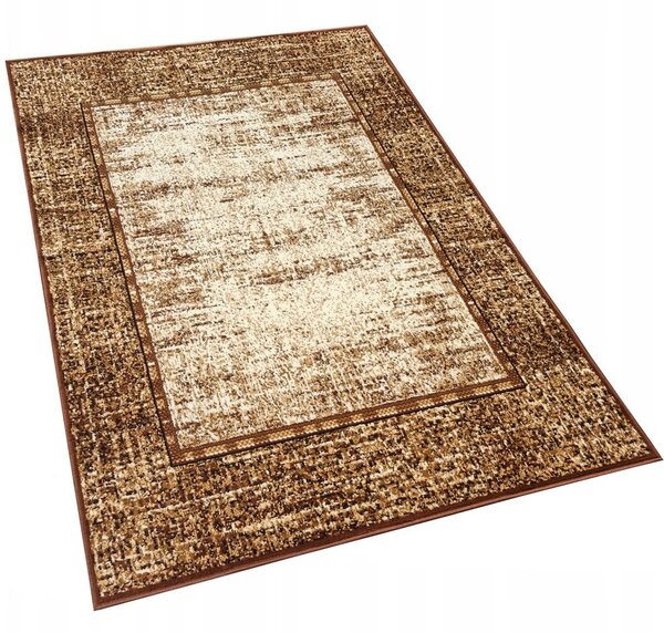 Klasický kusový koberec 50x90 cm LUKEN - hnědý
