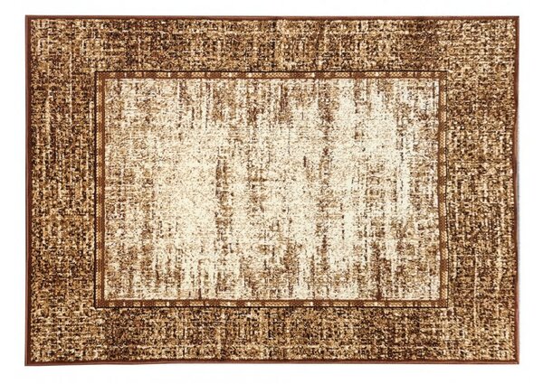 Klasický kusový koberec 50x90 cm LUKEN - hnědý