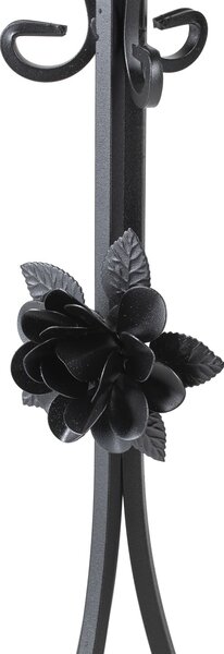 STOJAN NA KVĚTINÁČ BROSE 75X35 CM ČERNÁ