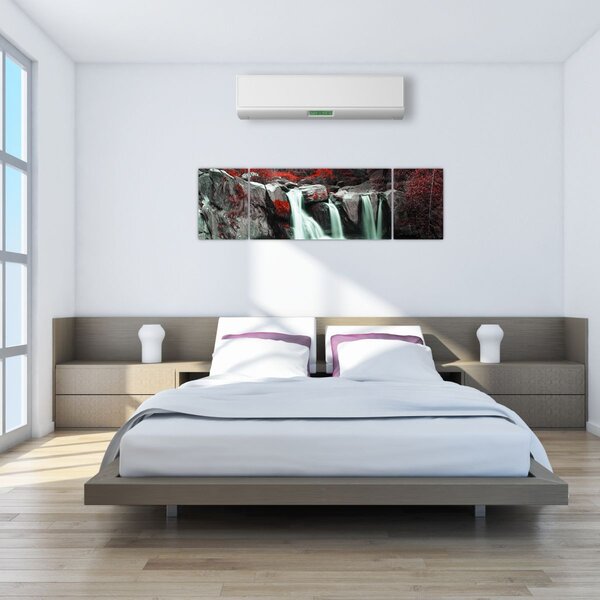 Obraz - Vodopády (170x50 cm)