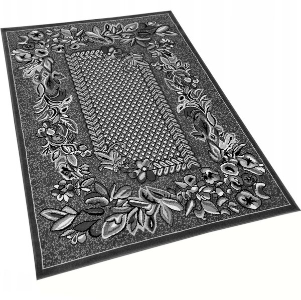 Vzorovaný koberec 140x190 cm LUKEN - šedý
