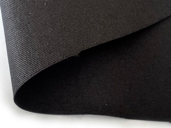 Vodu odpuzující oxfordová látka s teflonovou úpravou, 165 g/m², šíře 320 cm, černá