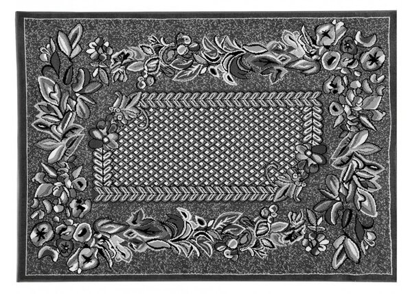 Vzorovaný koberec 140x190 cm LUKEN - šedý