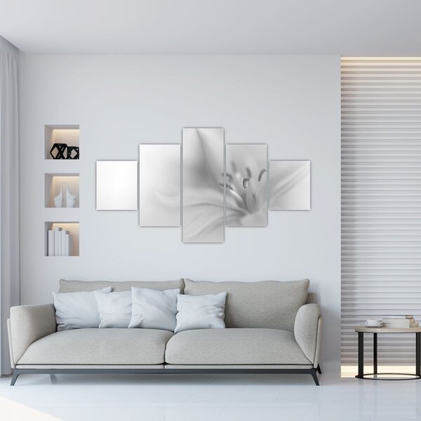 Obraz - Jemná lilie (125x70 cm)