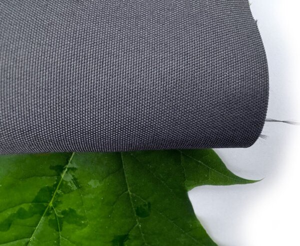 Vodu odpuzující oxfordová látka s teflonovou úpravou, 165 g/m², šíře 320 cm, grafitová