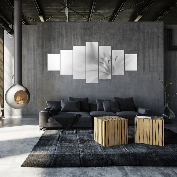 Obraz - Jemná lilie (210x100 cm)