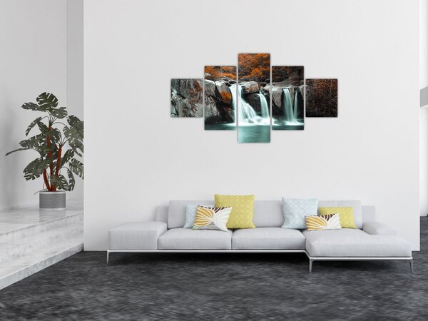 Obraz - Vodopády (125x70 cm)