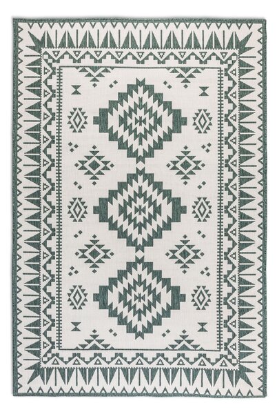 ELLE Decoration, Kusový koberec Gemini 106020 Green z kolekce Elle – na ven i na doma, 80x150, zelená, chodba / předsíň