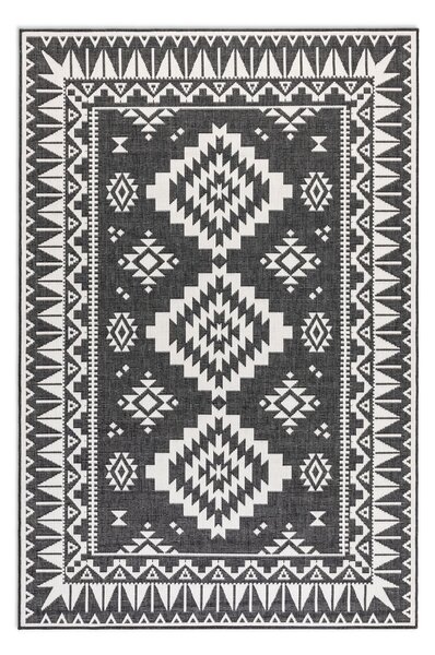 ELLE Decoration koberce Kusový koberec Gemini 106019 Black z kolekce Elle – na ven i na doma - 80x150 cm