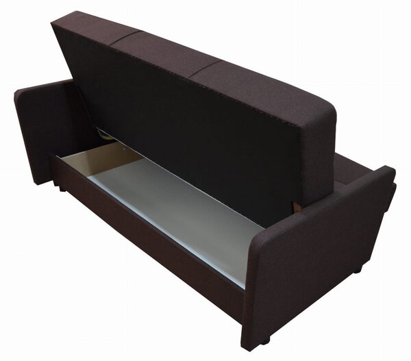 Rozkládací pohovka 125 EVELYN Tmavě zelená