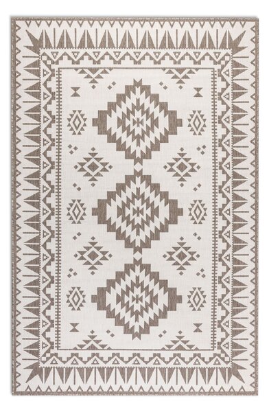 ELLE Decoration, Kusový koberec Gemini 106021 Linen z kolekce Elle – na ven i na doma, 80x150, béžová, chodba / předsíň