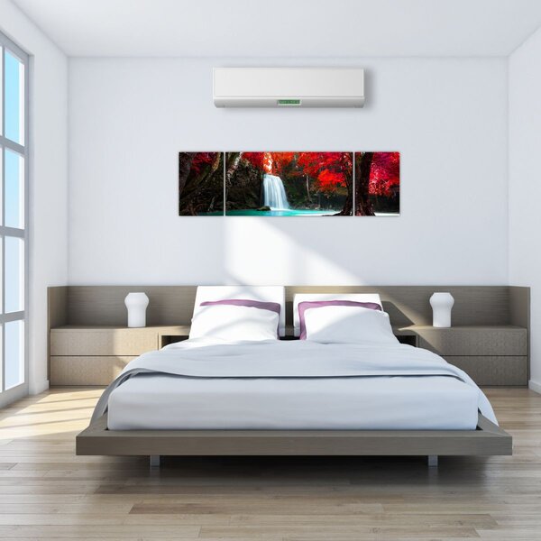 Obraz - Vodopád (170x50 cm)