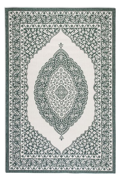 ELLE Decoration, Kusový koberec Gemini 106025 Green z kolekce Elle – na ven i na doma, 160x230, zelená, chodba / předsíň