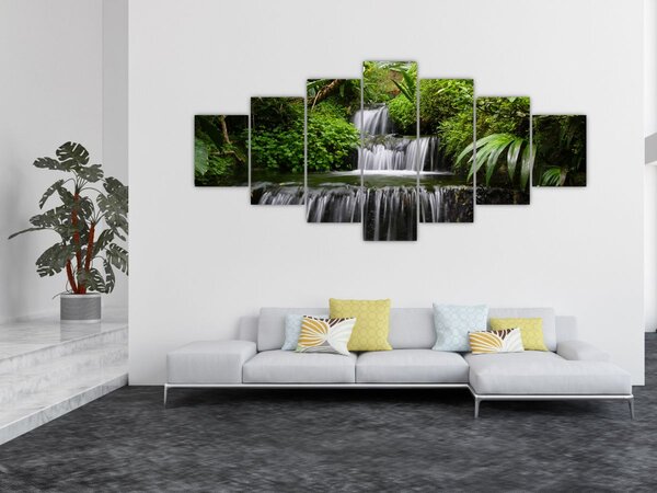 Obraz - Vodopády (210x100 cm)