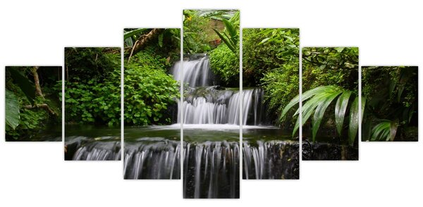 Obraz - Vodopády (210x100 cm)
