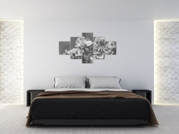 Obraz - Sušené květy (125x70 cm)