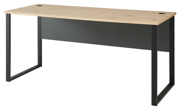 Psací stůl MEMPHIS dub artisan/grafitová, šířka 170 cm