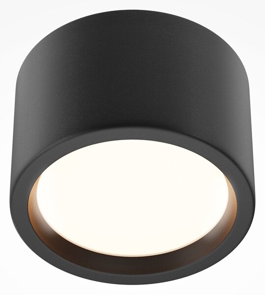 Maytoni Moderní koupelnové stropní LED svítidlo HYDRA, 10W, v. 10,5 cm, 3000K, IP44 Barva: Zlatá