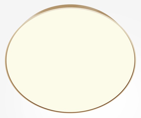 Maytoni Moderní stropní LED svítidlo ZON, 90W, ⌀ 60 cm Barva: Černá, Teplota světla: 3000K - teplá bílá