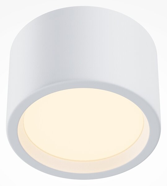 Maytoni Moderní koupelnové stropní LED svítidlo HYDRA, 10W, v. 10,5 cm, 3000K, IP44 Barva: Zlatá