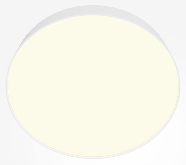 Maytoni Moderní stropní LED svítidlo ZON, 45W, ⌀ 40 cm Barva: Černá, Teplota světla: 3000K - teplá bílá
