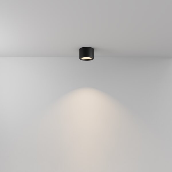 Maytoni Moderní koupelnové stropní LED svítidlo HYDRA, 10W, v. 10,5 cm, 3000K, IP44 Barva: Zlatá