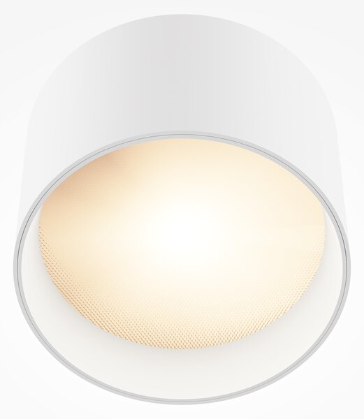 Maytoni Moderní stropní LED svítidlo VEGA, 8W, v. 9 cm, 3000K Barva: Černá