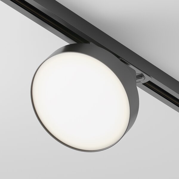 Maytoni Moderní lištové stropní LED svítidlo ZON, 12W, ⌀ 13,5 cm Teplota světla: 3000K - teplá bílá