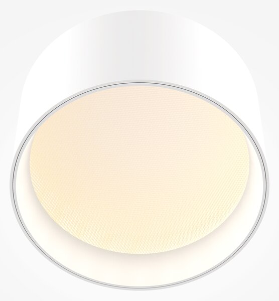 Maytoni Moderní stropní LED svítidlo VEGA, 12W, v. 6,4 cm, 3000K Barva: Bílá