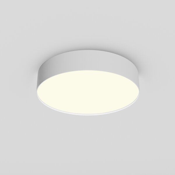 Maytoni Moderní stropní LED svítidlo ZON, 36W, ⌀ 30 cm, 3000K Barva: Černá