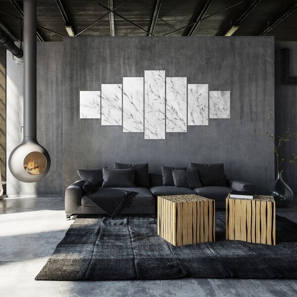 Obraz - Pampas grass N⁰2 (210x100 cm)