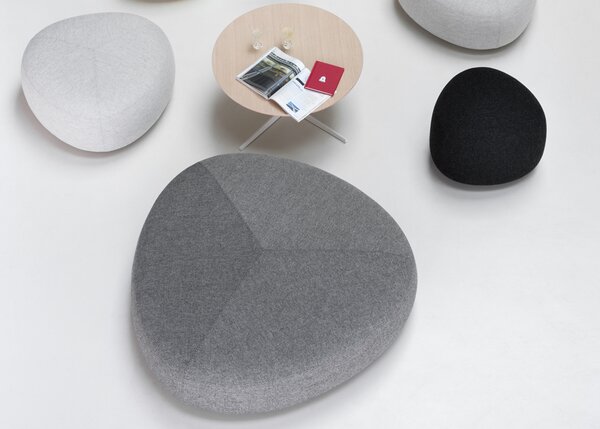 La Palma designové poufy Kipu (Ø57x45)