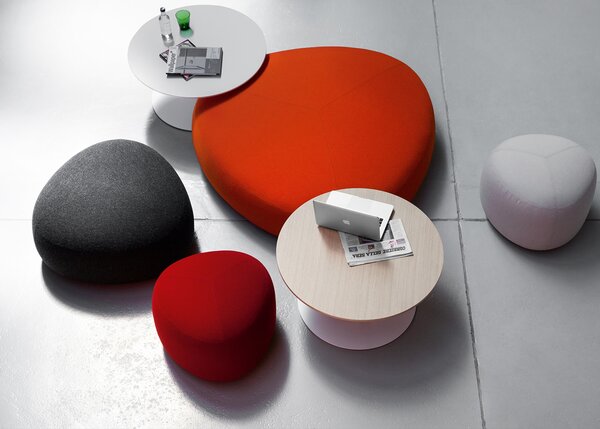 La Palma designové poufy Kipu (Ø57x45)
