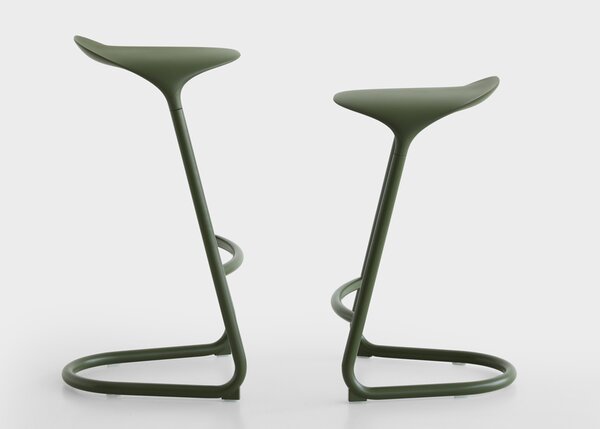 La Palma designové barové židle Cross (výška sedáku 65 cm)