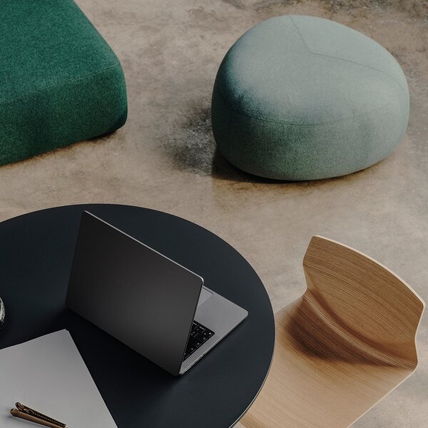 La Palma designové poufy Kipu (Ø57x45)