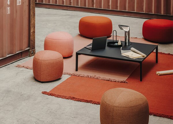 La Palma designové poufy Kipu (Ø57x45)