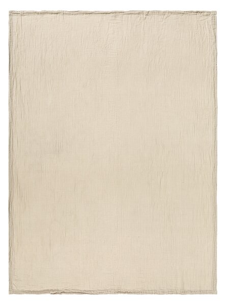 LIVARNO home Mušelínová přikrývka, 130 x 170 cm (světle hnědá) (100372524001)
