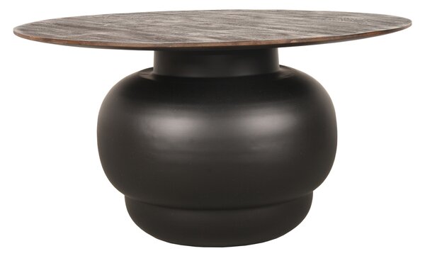 LABEL51 Konferenční stolek Coffee table Dim - Black - Wood