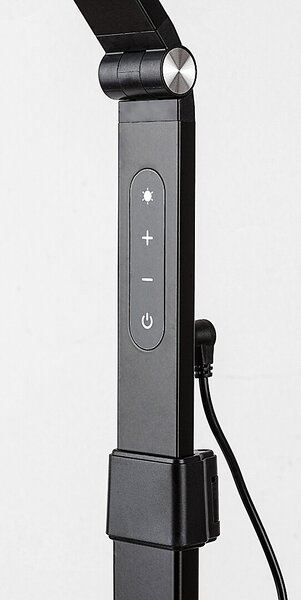 Rabalux 2310 Draco LED Moderní stolní lampička | Variabilní | Stmívatelné | 13W | Černá - r-2310