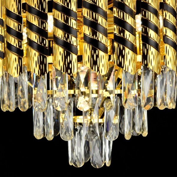 Brilagi - Lustr na řetězu CRISTAL 5xE14/40W/230V pr. 38 cm