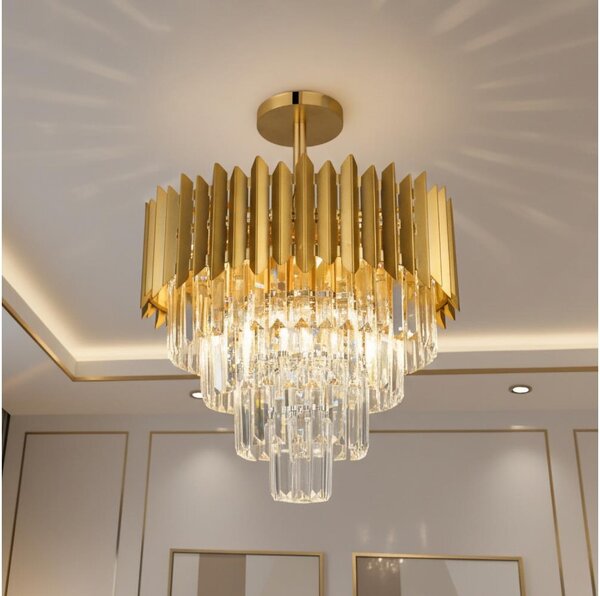 Brilagi - Přisazený lustr CRISTAL 5xE14/40W/230V pr. 43 cm